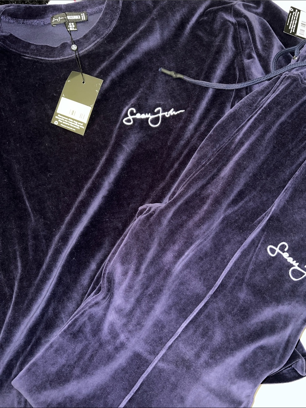 Sean John x Misguided Velour Shirt + Pants